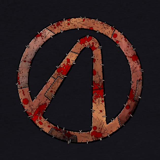 Vault Symbol Stitched Psycho - Borderlands by Doomgriever